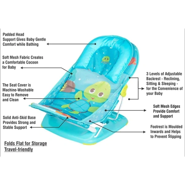 MEE MEE Compact Anti - Skid Baby Bather With Reclining Seat 