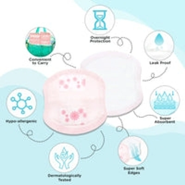 MEE MEE ULTRA THIN SUPER ABSORBENT DISPOSABLE MATERNITY NURSING BREAST PADS (80 PADS WITH 16 FREE PADS) | 96 PCS