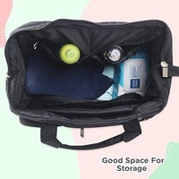 MEE MEE TRAVEL DIAPER BAG WITH MULTIPLE POCKETS | MULTIFUNCTIONAL BABY AIRPORT LUGGAGE BAG WITH 7 POCKETS & CHANGING MAT