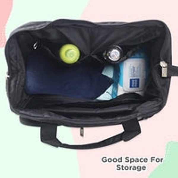 MEE MEE TRAVEL DIAPER BAG WITH MULTIPLE POCKETS | MULTIFUNCTIONAL BABY AIRPORT LUGGAGE BAG WITH 7 POCKETS & CHANGING MAT