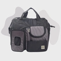 MEE MEE TRAVEL DIAPER BAG WITH MULTIPLE POCKETS | MULTIFUNCTIONAL BABY AIRPORT LUGGAGE BAG WITH 7 POCKETS & CHANGING MAT