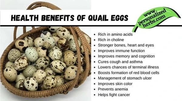 Quail EGGS - 12 Pcs