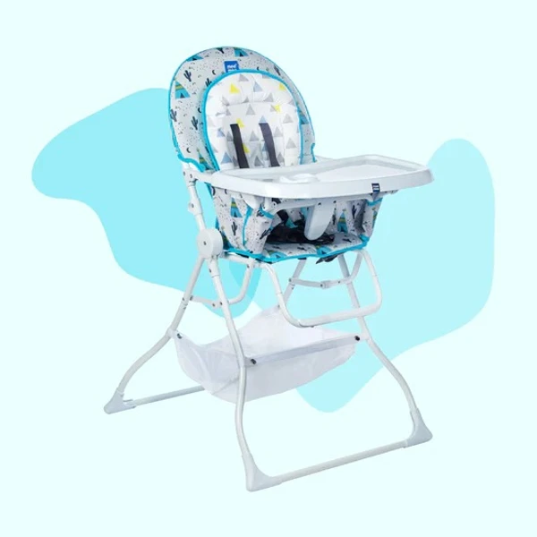 MEE MEE ULTRA SLEEK PORTABLE BABY HIGH CHAIR WITH ADJUSTABLE FEEDING TRAY