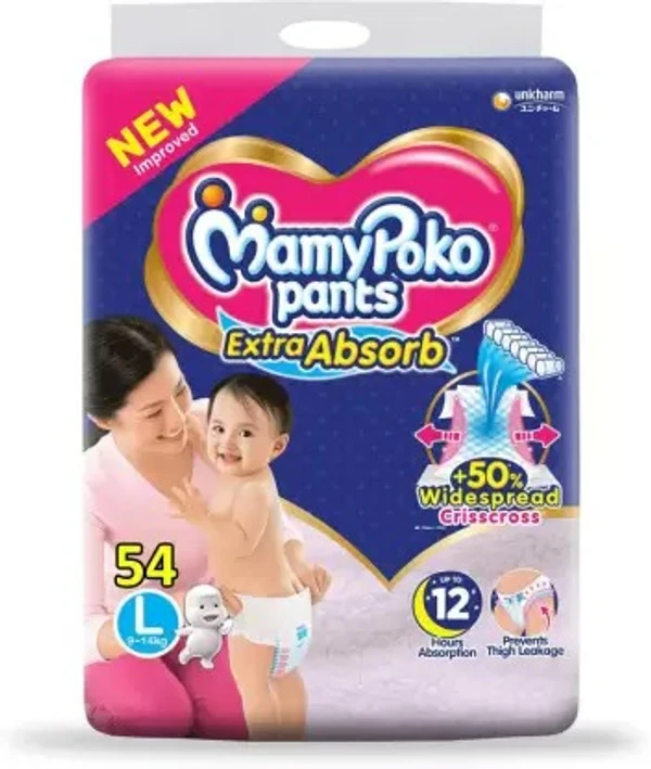 Mamy Poko Pants Extra Absorb - Large_54_U - Large_54_U