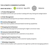 Website & App Online Store - Website & Apps ( Developer Support ) - 1 Store Creation