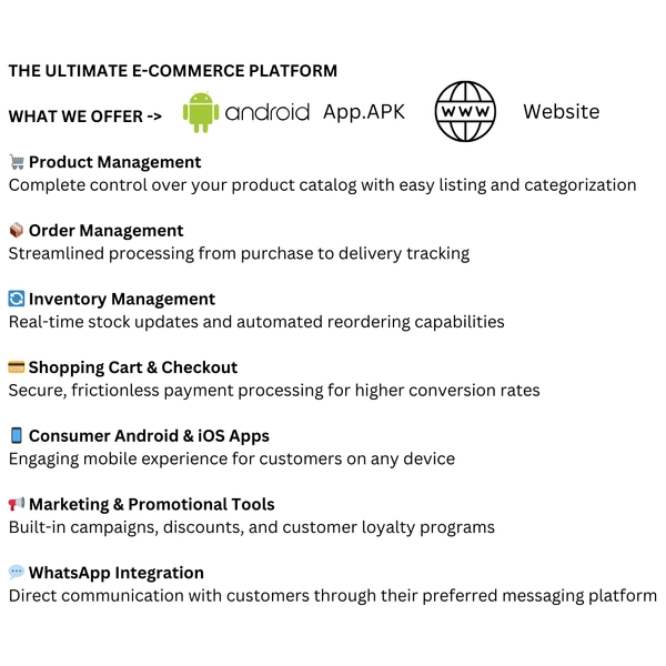 Website & App Online Store - Website & Apps ( Developer Support ) - 1 Store Creation