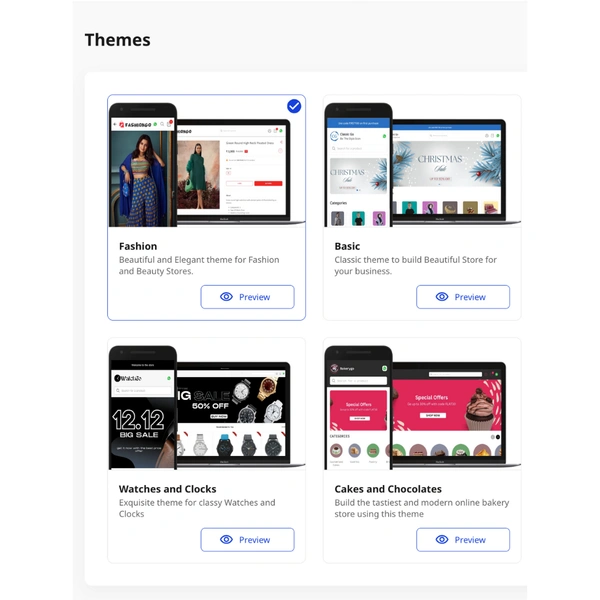 Website & App Online Store - Website & Apps ( Developer Support ) - 1 Store Creation