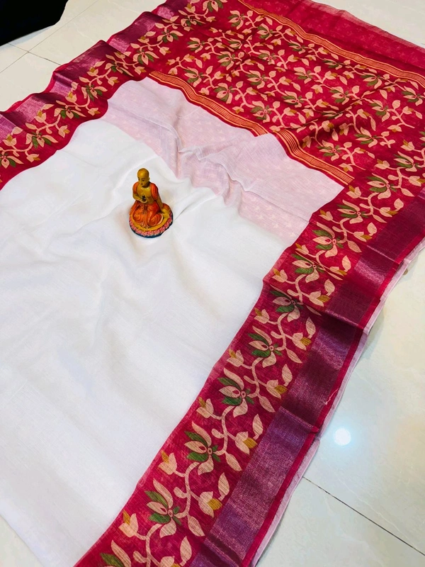 Linen Saree 3