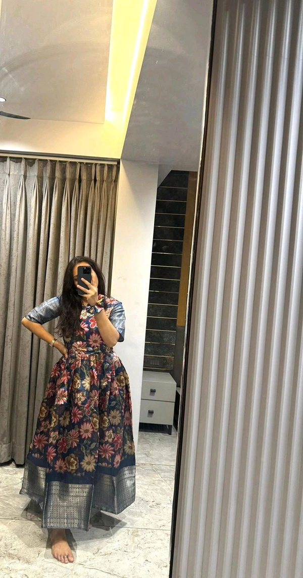 Kalamkari Maxi Dress 2
