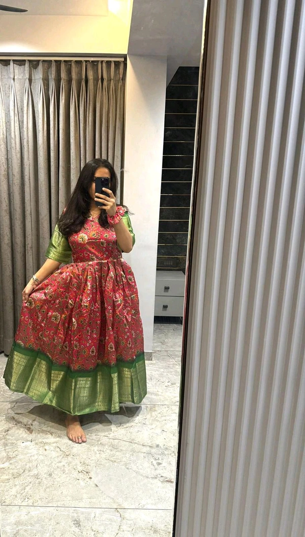 Kalamkari Maxi Dress 3