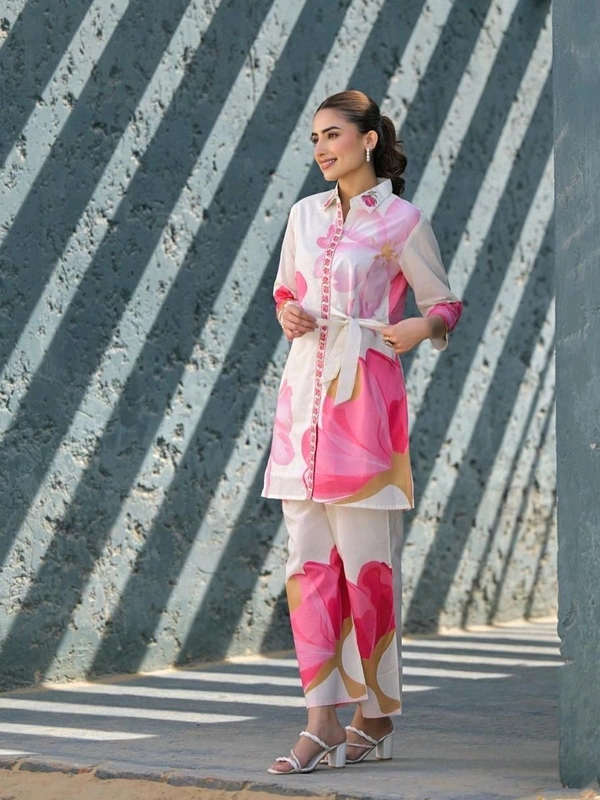 Alora Blood Co-ord Set