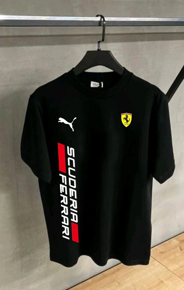 Round And Neck Drop Shoulder Tshirt 1