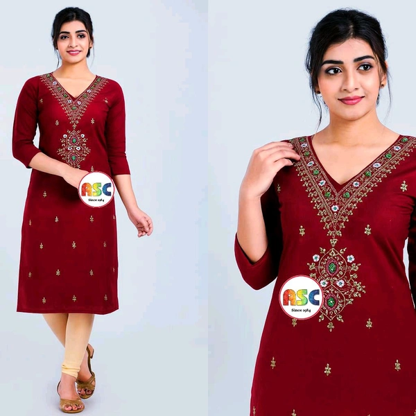 Roman Silk Kurti 2