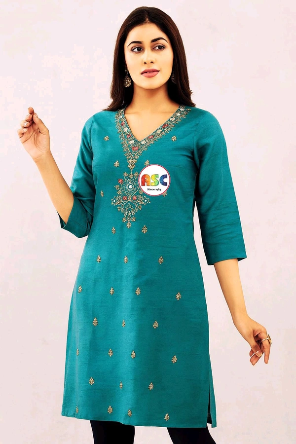 Roman Silk Kurti 6