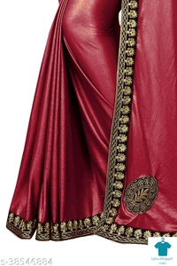 Trendy Attractive Sarees - Free Size (Saree Length Size: 5.5 m, Blouse Length Size: 0.8 m) 