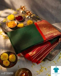 Product Name: *beautiful sarees*Saree Fabric: SilkBlouse: Running BlouseBlouse Fabric: JacquardPattern: Woven DesignMultipack: Single - Free Size (Saree Length Size: 5.5 m, Blouse Length Size: 0.8 m) 