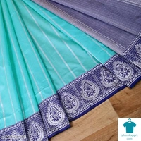 Product Name: *Charvi Ensemble Sarees*Saree Fabric: Kanjeevaram SilkBlouse: Running BlouseBlouse Fabric: Kanjeevaram SilkPattern: Zari WovenBlouse Pattern: Same as BorderMultipack: Single - Free size