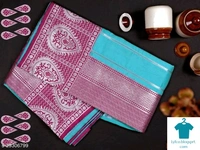 Product Name: *Adrika Fabulous Sarees*Saree Fabric: Kanjeevaram SilkBlouse: Running BlouseBlouse Fabric: Kanjeevaram SilkPattern: Zari WovenBlouse Pattern: Same as BorderMultipack: Single - Free size