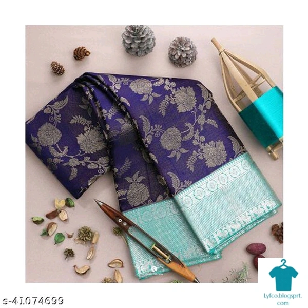 Product Name: *Alisha Fabulous Sarees*Saree Fabric: Art SilkBlouse: Separate Blouse PieceBlouse Fabric: Art SilkPattern: Zari WovenBlouse Pattern: EmbellishedMultipack: Single - Free Size (Saree Length Size: 5.4 m, Blouse Length Size: 0.8 m)