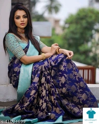 Product Name: *Alisha Fabulous Sarees*Saree Fabric: Art SilkBlouse: Separate Blouse PieceBlouse Fabric: Art SilkPattern: Zari WovenBlouse Pattern: EmbellishedMultipack: Single - Free Size (Saree Length Size: 5.4 m, Blouse Length Size: 0.8 m)