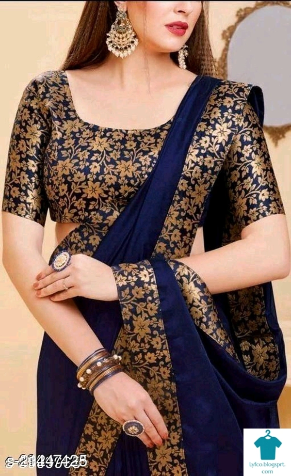 Product Name: *Chitrarekha Pretty Sarees*Saree Fabric: Vichitra SilkBlouse: Running BlouseBlouse Fabric: JacquardMultipack: Single - Free Size (Saree Length Size: 5.5 m, Blouse Length Size: 0.8 m) 