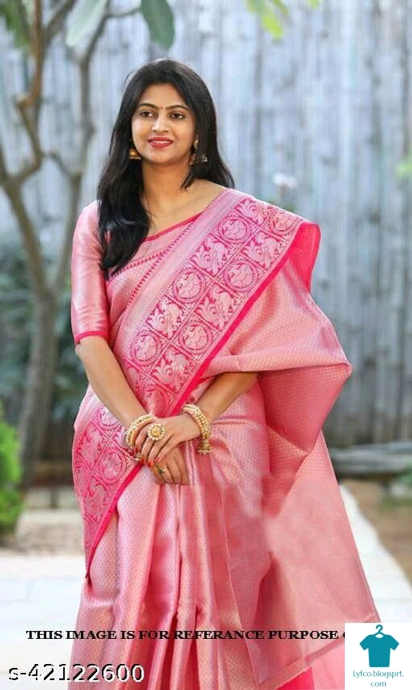 Product Name: *Chitrarekha Voguish Cotton Sarees Vol 3*Saree Fabric: SilkBlouse: Separate Blouse PieceBlouse Fabric: Cotton SilkPattern: Zari WovenBlouse Pattern: JacquardMultipack: Single - Free Size (Saree Length Size: 5.5 m, Blouse Length Size: 0.8 m) 