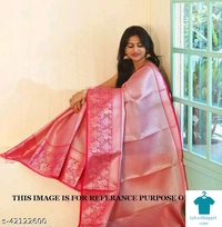 Product Name: *Chitrarekha Voguish Cotton Sarees Vol 3*Saree Fabric: SilkBlouse: Separate Blouse PieceBlouse Fabric: Cotton SilkPattern: Zari WovenBlouse Pattern: JacquardMultipack: Single - Free Size (Saree Length Size: 5.5 m, Blouse Length Size: 0.8 m) 
