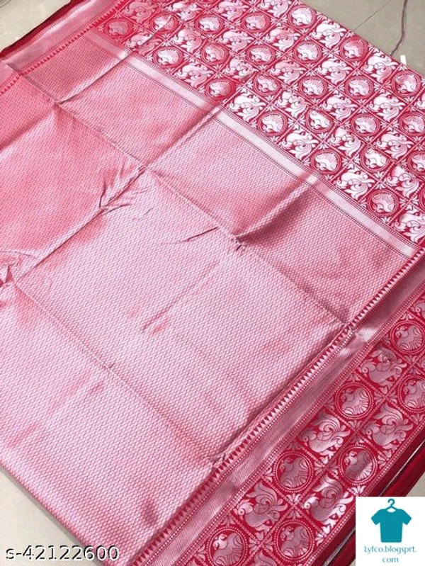 Product Name: *Chitrarekha Voguish Cotton Sarees Vol 3*Saree Fabric: SilkBlouse: Separate Blouse PieceBlouse Fabric: Cotton SilkPattern: Zari WovenBlouse Pattern: JacquardMultipack: Single - Free Size (Saree Length Size: 5.5 m, Blouse Length Size: 0.8 m) 