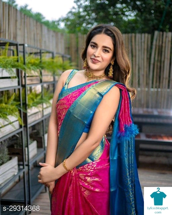 Product Name: *Festive Gorgeous Women's Art Silk  Saree with Blouse*Saree Fabric: Art SilkBlouse: Running BlouseBlouse Fabric: Art SilkPattern: Woven DesignBlouse Pattern: SolidMultipack: Single - Free Size (Saree Length Size: 5.5 m, Blouse Length Size: 0.9 m) 