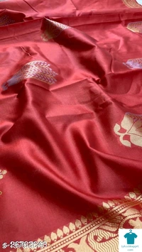 Product Name: *Classy Kanchipuram Lichi Silk Butta Designer Saree for Women*Saree Fabric: SilkBlouse: Running BlouseBlouse Fabric: JacquardPattern: Zari WovenBlouse Pattern: Zari WovenMultipack: Single - Free Size (Saree Length Size: 5.5 m, Blouse Length Size: 0.9 m) 