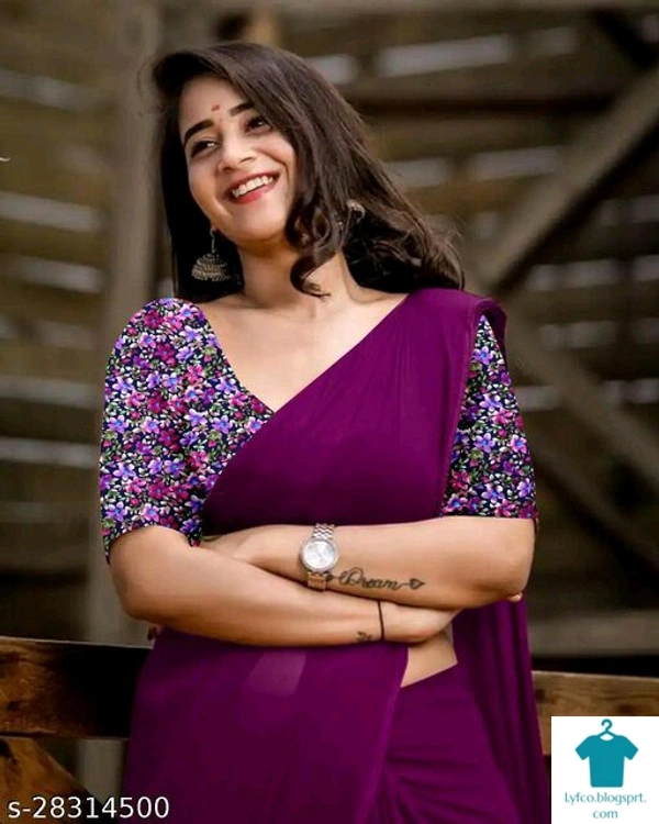 Product Name: *SATIN BANGLORI SILK WITH DIGITAL PRINT BLOUSE WOMANS BEST SAREES *Saree Fabric: Satin SilkBlouse: Saree with Multiple BlouseBlouse Fabric: Satin SilkPattern: ColorblockedBlouse Pattern: PrintedMultipack: Single - Free Size (Saree Length Size: 5.5 m, Blouse Length Size: 0.8 m) 