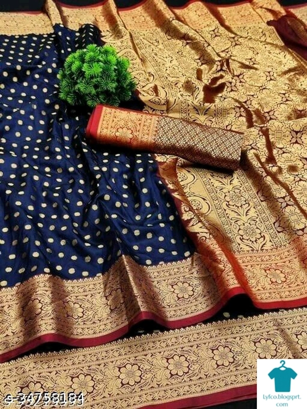 Product Name: *Abhisarika Refined Sarees*Saree Fabric: Art SilkBlouse: Separate Blouse PieceBlouse Fabric: Art SilkPattern: Zari WovenBlouse Pattern: Same as BorderMultipack: Single - Free size