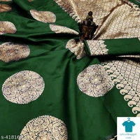 Product Name: *Banarasi Jacquard Silk Saree*Saree Fabric: Banarasi SilkBlouse: Separate Blouse PieceBlouse Fabric: Cotton SilkPattern: Zari WovenBlouse Pattern: JacquardMultipack: Single - Free size, Colour- Dark red