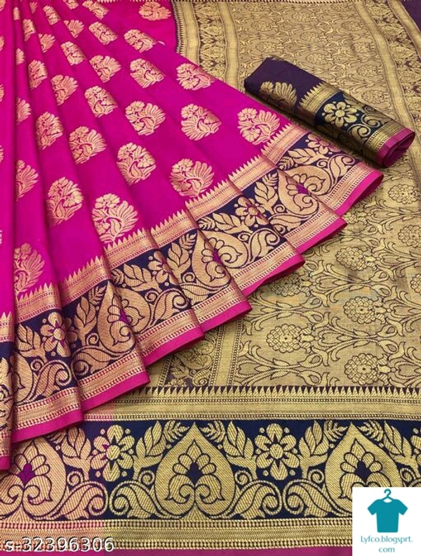 Product Name: *NEW FANCY DESIGN SILK SAREE FOR WOMEN *Saree Fabric: Cotton SilkBlouse: Separate Blouse PieceBlouse Fabric: JacquardPattern: Zari WovenBlouse Pattern: Jacquard - Free size