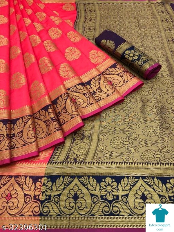 Product Name: *NEW FANCY DESIGN SILK SAREE FOR WOMEN *Saree Fabric: Cotton SilkBlouse: Separate Blouse PieceBlouse Fabric: JacquardPattern: Zari WovenBlouse Pattern: JacquardMultipack: Single - Free size