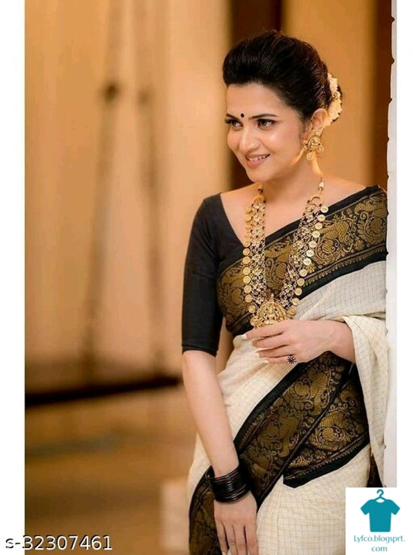 Product Name: *Kashvi Drishya Sarees*Saree Fabric: Cotton SilkBlouse: Saree with Multiple BlouseBlouse Fabric: JacquardPattern: Zari WovenBlouse Pattern: SolidMultipack: Single - Free size