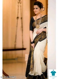 Product Name: *Kashvi Drishya Sarees*Saree Fabric: Cotton SilkBlouse: Saree with Multiple BlouseBlouse Fabric: JacquardPattern: Zari WovenBlouse Pattern: SolidMultipack: Single - Free size