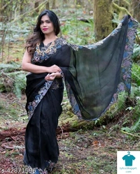 Product Name: *Alisha Pretty Sarees*Saree Fabric: OrganzaBlouse: Separate Blouse PieceBlouse Fabric: Art SilkPattern: SolidBlouse Pattern: Same as SareeMultipack: Single - Free size
