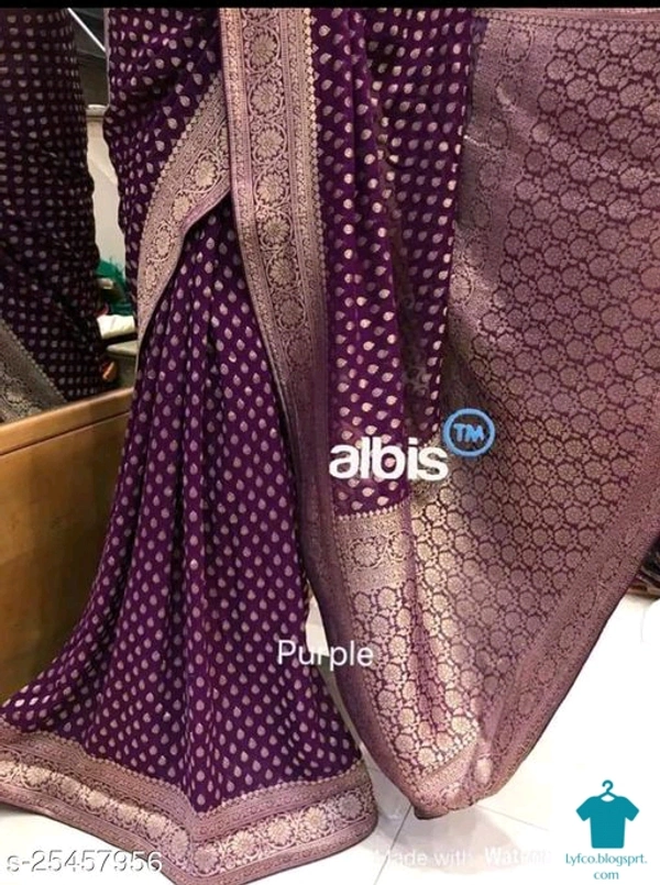 Product Name: *Aishani Refined Sarees*Saree Fabric: Soft SilkBlouse: Separate Blouse PieceBlouse Fabric: BrocadePattern: Zari WovenMultipack: Single - Free size