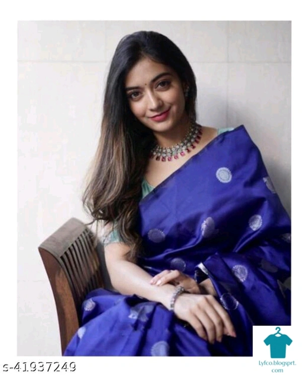 Product Name: *Kashvi Pretty Silk Sarees*Saree Fabric: SilkBlouse: Separate Blouse PieceBlouse Fabric: Cotton SilkPattern: Woven DesignBlouse Pattern: SolidMultipack: Single - Free Size (Saree Length Size: 5.5 m, Blouse Length Size: 0.8 m) 