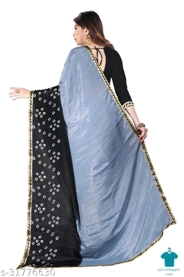 Product Name: *Fruzis Fashion Present Womens Saree With Blouse*Saree Fabric: ChiffonBlouse: Separate Blouse PieceBlouse Fabric: SilkPattern: PrintedBlouse Pattern: Same as BorderMultipack: Single - Free size