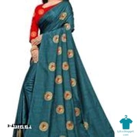 Product Name: *Alisha Fashionable Sarees*Saree Fabric: SilkBlouse: Separate Blouse PieceBlouse Fabric: Banarasi SilkPattern: EmbroideredBlouse Pattern: EmbroideredMultipack: Single - Free size