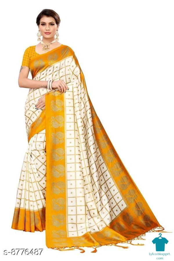 Product Name: *Pretty Adorable Mysore Silk Women's Sarees*Saree Fabric: Mysore SilkBlouse: Running BlouseBlouse Fabric: Mysore SilkPattern: Printed - Free size