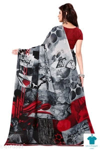 Product Name: *Anand Saree Printed Daily Wear Georgette Saree(Grey)*Saree Fabric: GeorgetteBlouse: Running BlouseBlouse Fabric: GeorgettePattern: PrintedMultipack: Single - Free size