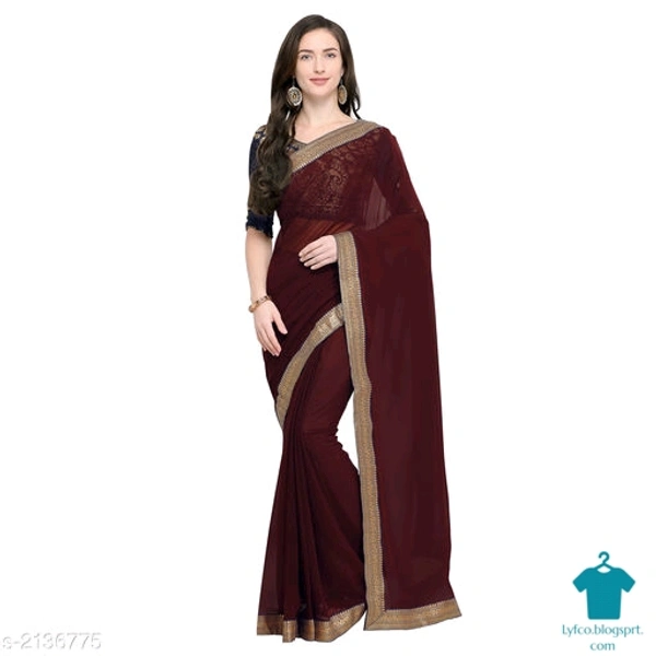 Product Name: *Attractive Women's Saree*Saree Fabric: ChiffonBlouse: Running BlouseBlouse Fabric: Chiffon - Free size
