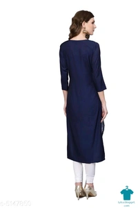 Product Name: *Attractive Women's Kurtis*Fabric: CrepeSleeve Length: Three-Quarter SleevesPattern: PrintedCombo of: Single - size- 4XL