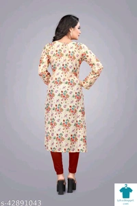 Product Name: *Aishani Fabulous Kurtis*Fabric: MuslinSleeve Length: Long SleevesPattern: PrintedCombo of: Single - size- XXL