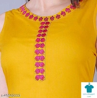 Product Name: *Aakarsha Refined Kurtis*Fabric: CottonSleeve Length: Three-Quarter SleevesPattern: PrintedCombo of: Combo of 2 - size- L