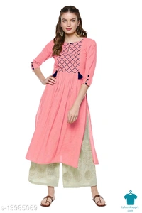 Product Name: *Rayon A-line kurti for women*Fabric: RayonSleeve Length: Three-Quarter SleevesPattern: SolidCombo of: Single - size- S, Colour- Dark Green