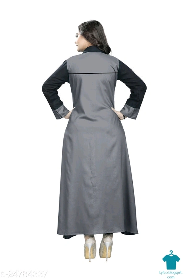 Product Name: *Adrika Petite Kurtis*Fabric: RayonSleeve Length: Long SleevesPattern: ColorblockedCombo of: Single - size- S, colour- 🔴